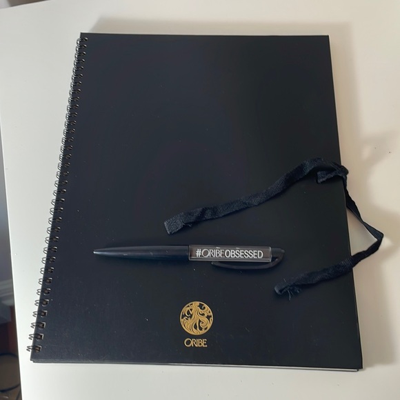 Oribe note book and pencil